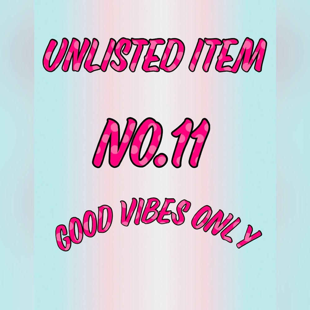 UNLISTED ITEM